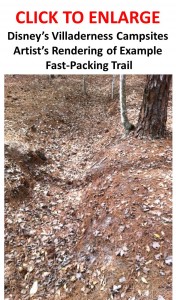 Fastpacking Trail at the New Disney Vacation Club Offering--Disney's Villaderness Campsites