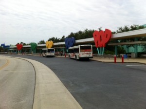 Bus Stop at Disney's Pop Century Resort