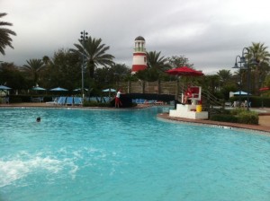 Disney's Old Key West Resort Main Pool in Daylight Sorta