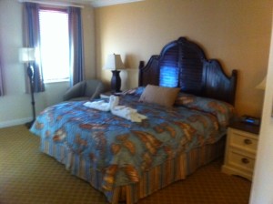 Disney's Old Key West Resort Master Bed Side