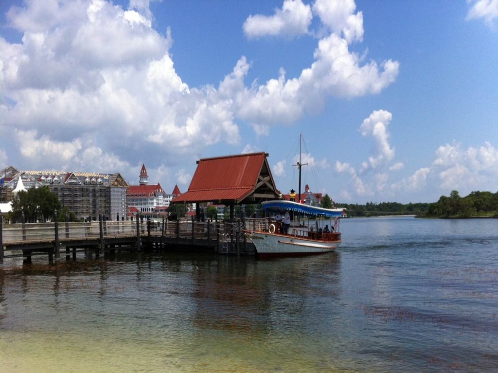 Boat Dock at Disney's Polynesian Resort