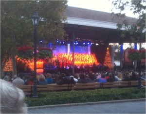 The Candlelight Processional at Epcot