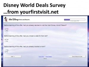 Disney World Deals Survey from yourfirstvisit.net p1