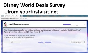 Disney World Deals Survey from yourfirstvisit.net p2
