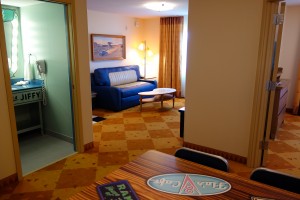 Other Side from Entry at Cars Family Suite at Disney's Art of Animation Resort--from yourfirstvisit.net