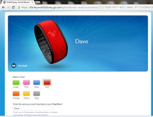 MagicBand Colors from yourfirstvisit.net