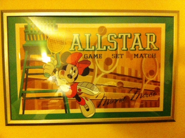 Wall Art at Disney's All-Star Sports Resort from yourfirstvisit.net