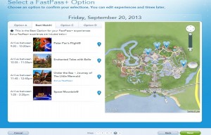 FastPass+ Options from yourfirstvisit.net