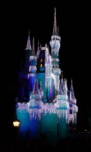 The Castle at Mickey's Very Merry Christmas Party (MVMCP) from yourfirstvisit.net