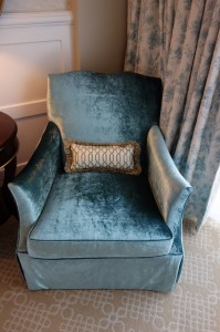 Chair Detail Master Bedroom in One and Two Bedroom Villas at Disney's Grand Floridian Resort & Spa from yourfirstvisit.net