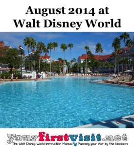 August 2014 at Walt Disney World from yourfirstvisit.net