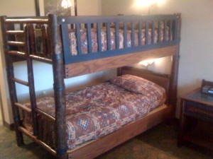 Bunk Beds at Disney's Wilderness Lodge from yourfirstvisit.net