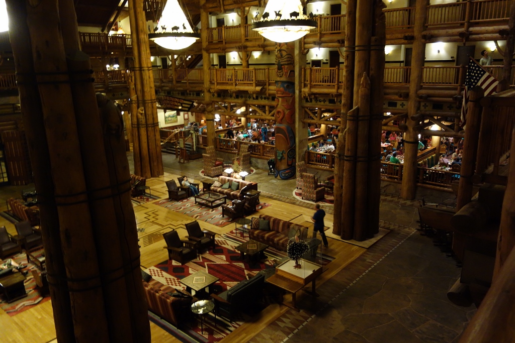 Whispering Canyon Across the Lobby Disney's Wilderness Lodge from yourfirstvisit.net