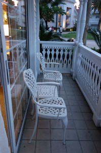 Patio at Disney's Grand Floridian Resort & Spa from yourfirstvisit.net