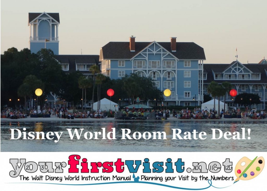 Disney World Room Rate Deal For Late Summer Visit Dates is Out