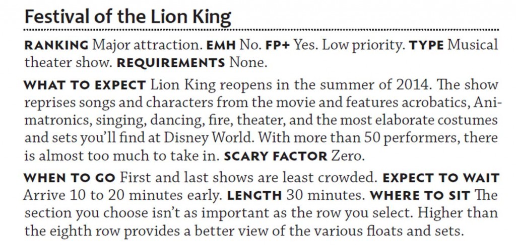 Festival of the Lion King from The easy Guide