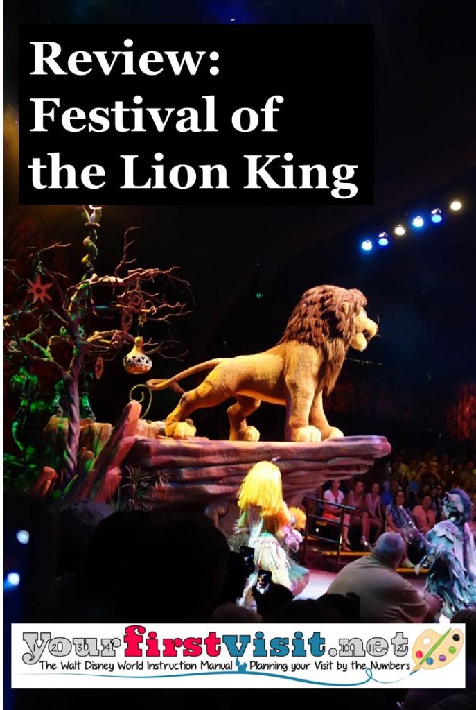 Review -Festival of the Lion King from yourfirstvisit.net