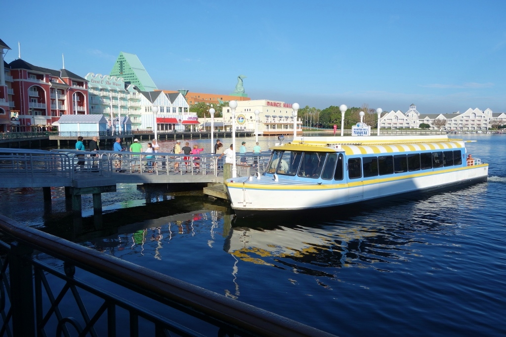 Boat Dock Disney's BoardWalk Inn from yourfirstvisit.net