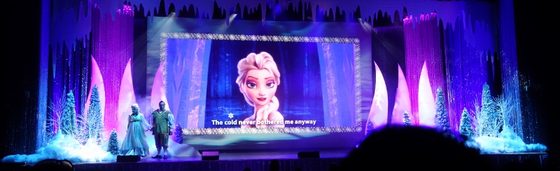 frozen sing along showtimes