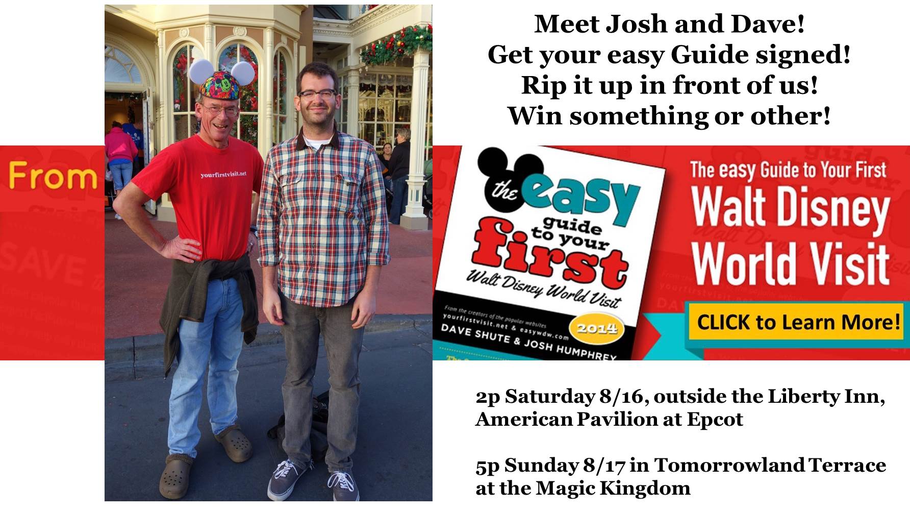 The easy Guide Authors Meet-up 8-16 and 8-17