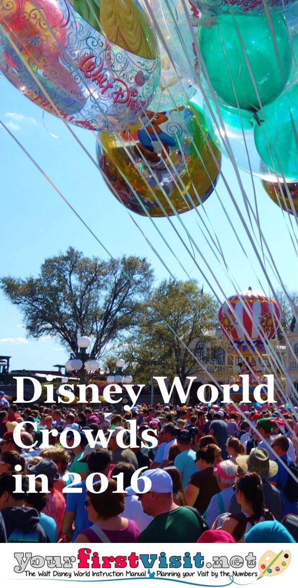 Disney World Crowds in 2016