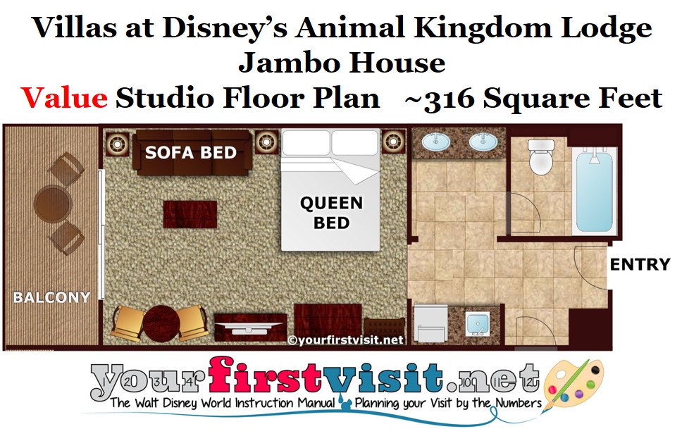 Accommodations and Theming at Disney's Animal Kingdom Villas-Jambo House -  