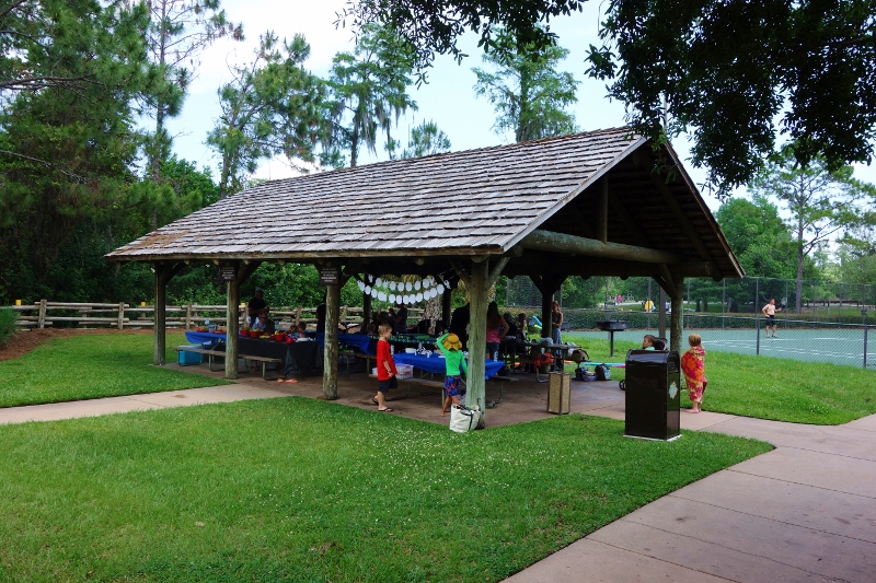 Picnic Shelter Meadow Pool Disney's Fort Wilderness Resort from yourfirstvisit.net
