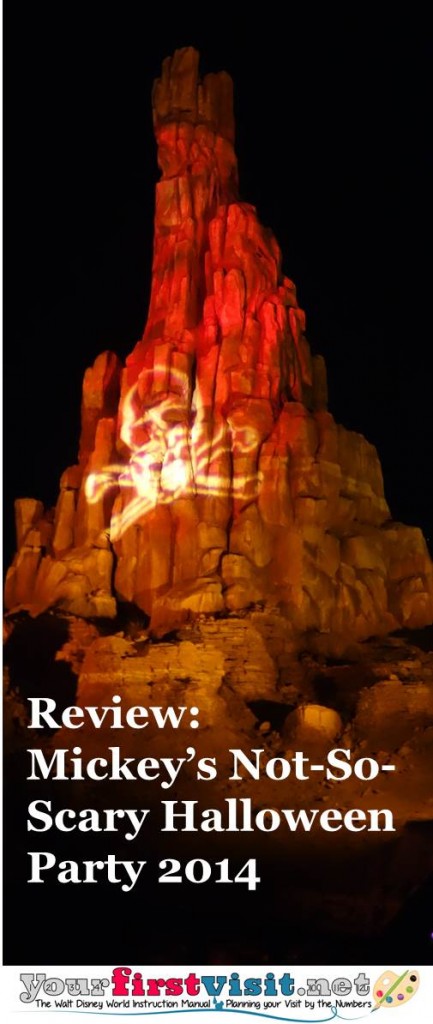 Review - Mickey's Not-So-Scary Halloween Party 2014 from yourfirstvisit.net