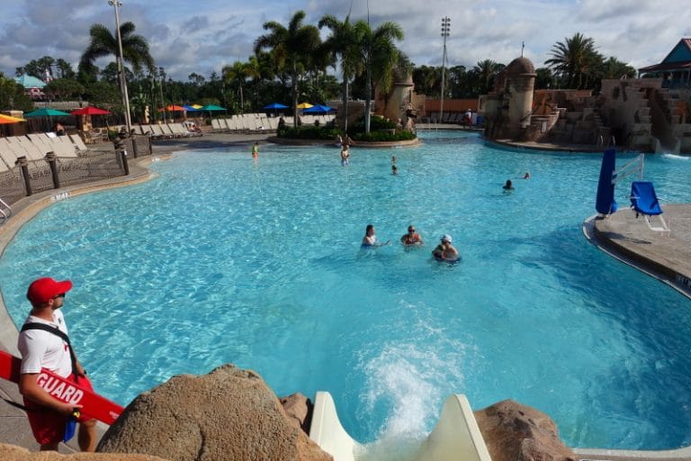 Review: The Fuentes del Morro Pool at Disney's Caribbean Beach Resort ...