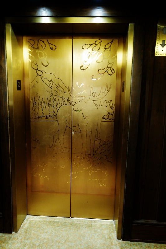 Elevator Detail Villas at the Wilderness Lodge from yourfirstvisit.net (2)