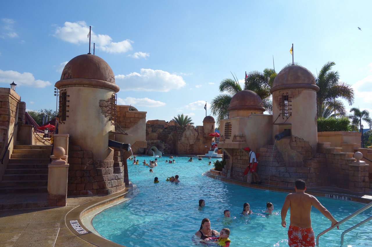 Review The Fuentes del Morro Pool at Disneys Caribbean 