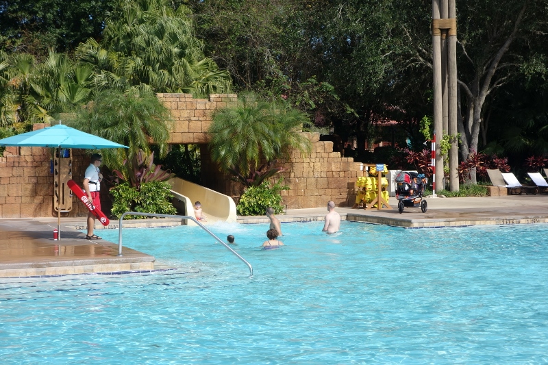 Pool Slide Lost City of Cibola Pool Disney's Coronado Springs Resort from yourfirstvisit.net