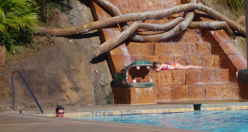 Review Lost City of Cibola Pool Disney's Coronado Springs Resort from yourfirstvisit.net