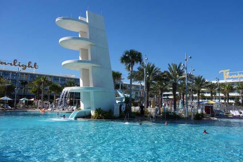 The Pools at Cabana Bay Beach Resort at Universal Orlando