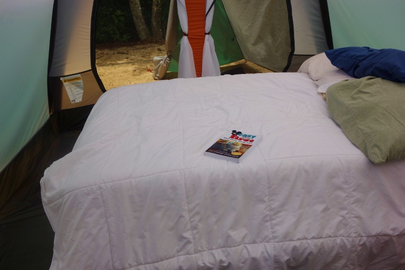 Bed Side Campsite Tour Disney's Fort Wilderness Resort from yourfirstvisit.net