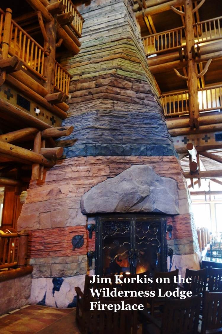 Jim Korkis on the Wilderness Lodge Fireplace from yourfirstvisit.net