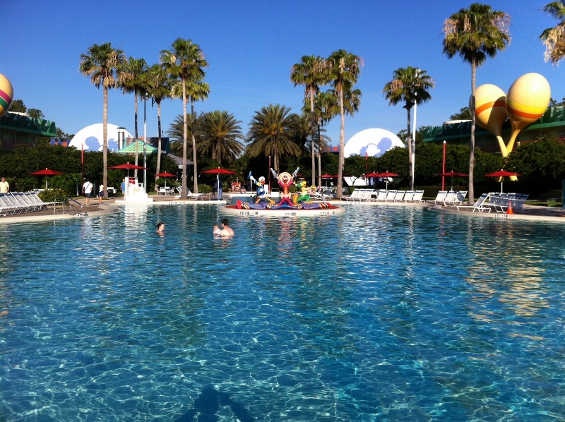 The Pools At Disneys All Star Music Resort 