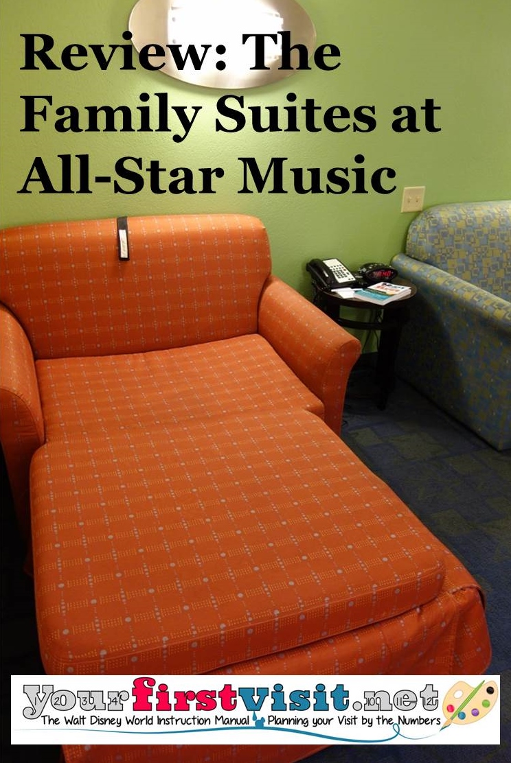 Review The Family Suites at Disney's AllStar Music Resort