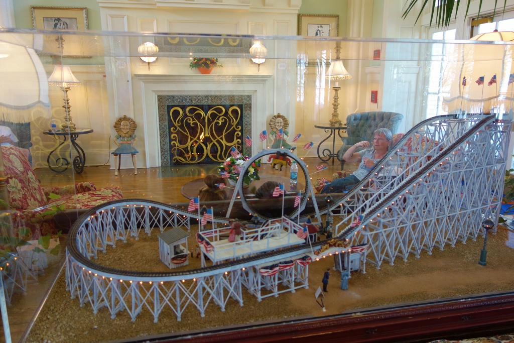 Roller Coaster Model Disneys BoardWalk Inn from yourfirstvisit