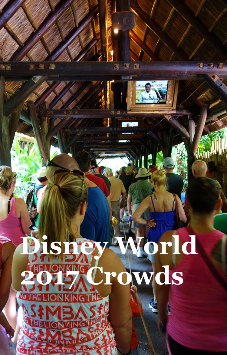 Disney World Crowds in 2017 from yourfirstvisit.net