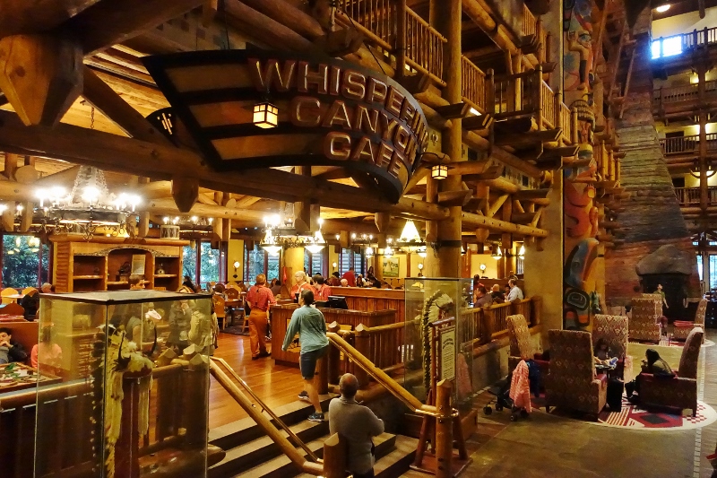 Whispering Canyon Cafe Disney's Wilderness Lodge from yourfirstvisit.net