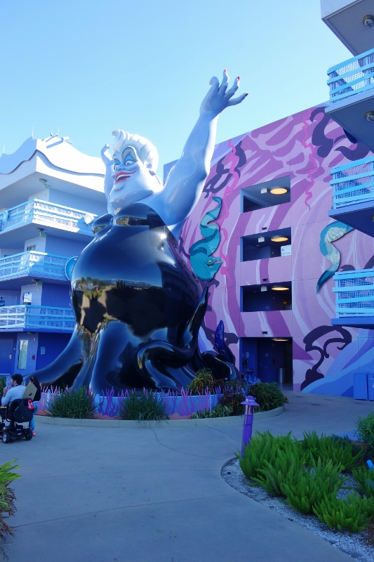 Building 7 Little Mermaid Area at Disney's Art of Animation Resort from yourfirstvisit.net