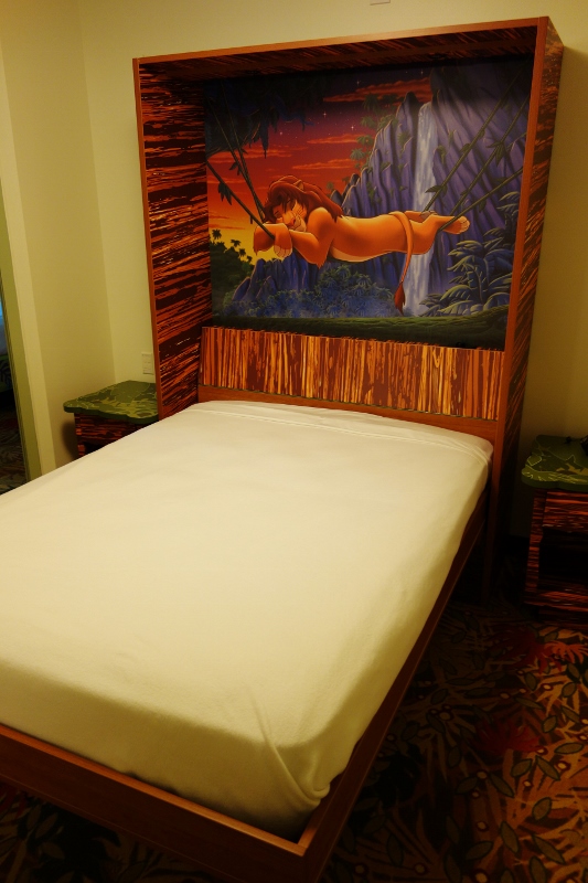 Dining Table Bed Lion King Family Suite at Disney's Art of Animation Resort from yourfirstvisit.net