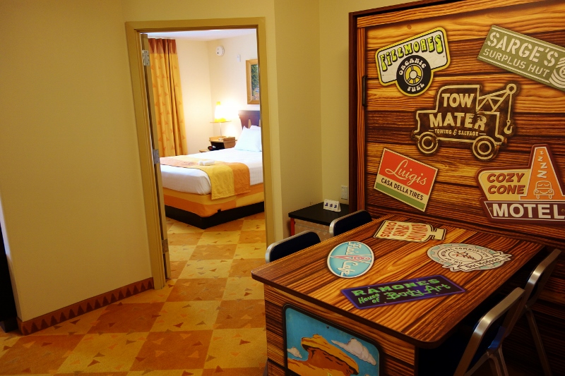 Entry Cars Family Suite at Disney's Art of Animation Resort from yourfirstvisit.net