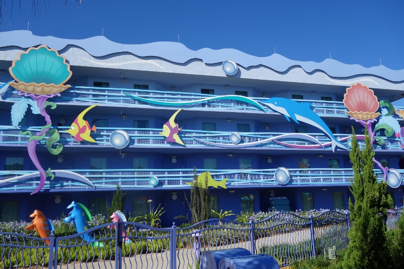 Little Mermaid Area at Disney's Art of Animation Resort from yourfirstvisit.net