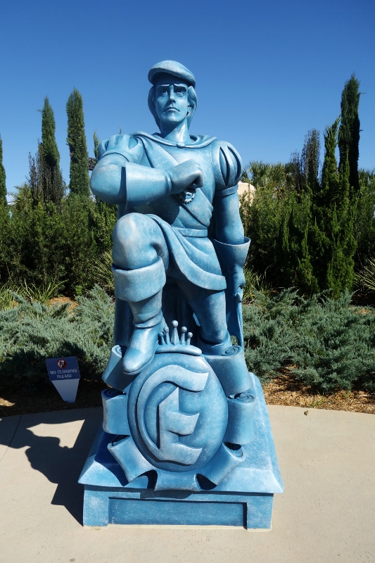 prince eric statue