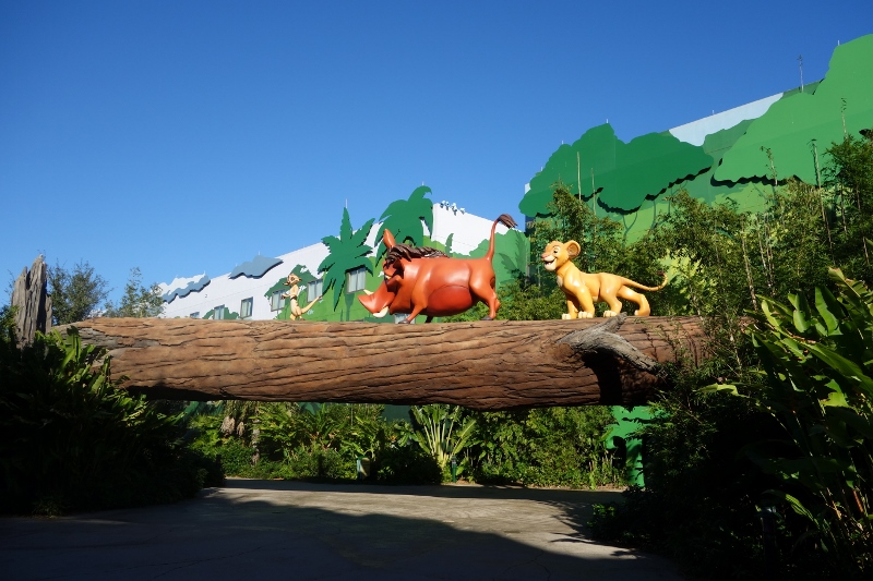Simba Timon and Pumbaa Lion King Area at Disney's Art of Animation Resort from yourfirstvisit.net