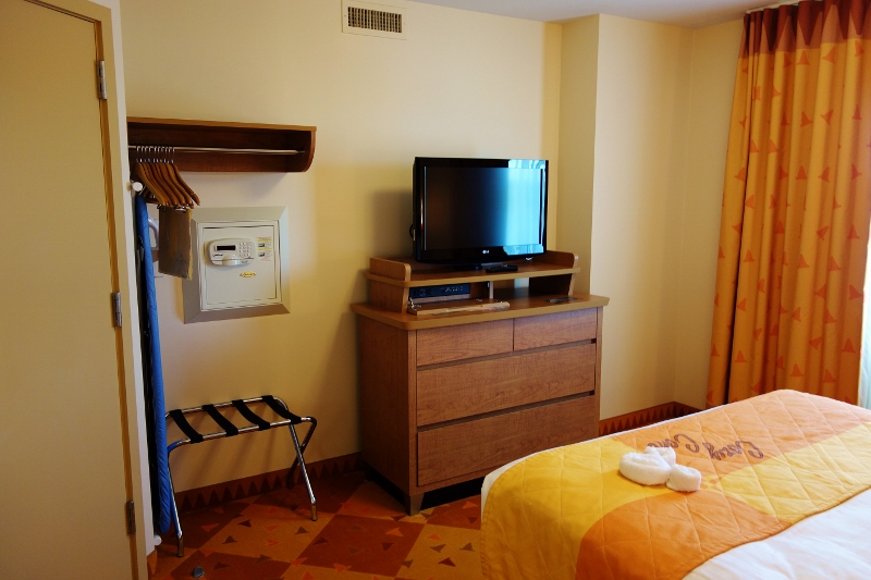 TV Side Master Bedroom Cars Family Suite at Disney's Art of Animation Resort from yourfirstvisit.net