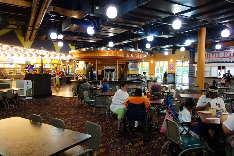 Food Court Disney's All-Star Movies Resort from yourfirstvisit.net