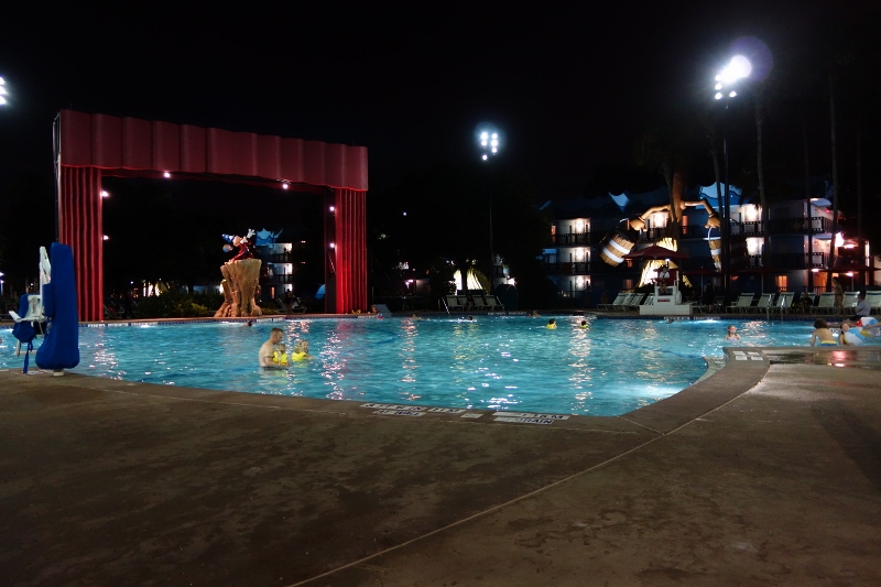 Night Fantasia Pool Disney's All-Star Movies Resort from yourfirstvisit.net